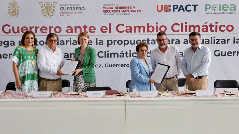 Guerrero ante el cambio climático: Entrega protocolaria de la Propuesta para Actualizar la Ley Número 845 del Estado de Guerrero